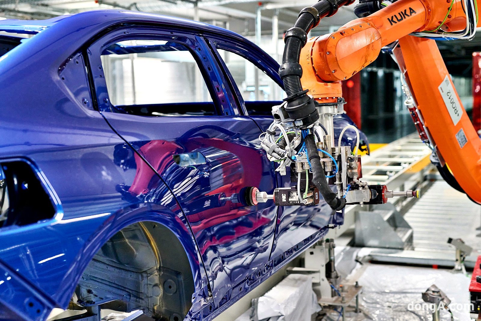 BMW i3 전기차 생산공정. BMW 제공