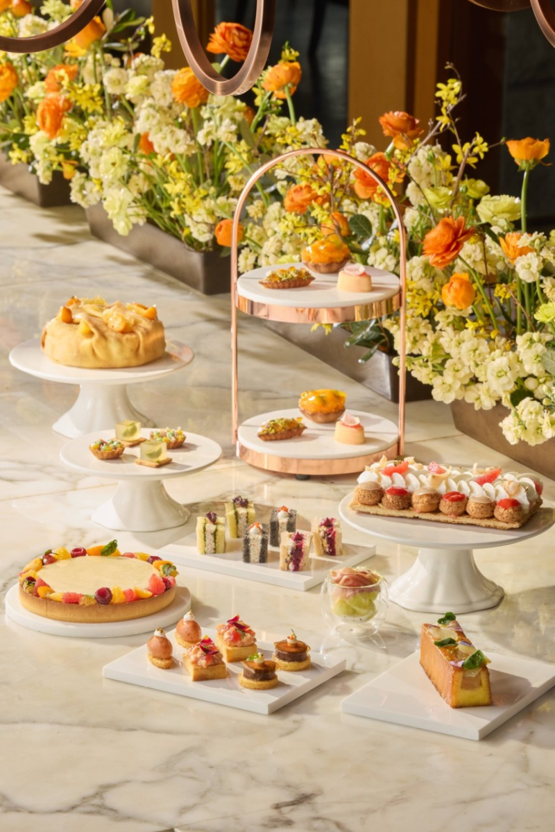 &nbsp;  Maison de Bloom afternoon tea offered at The Grand Hyatt Seoul Gallery. (Source: captured from The Grand Hyatt Seoul Gallery Naver Place)