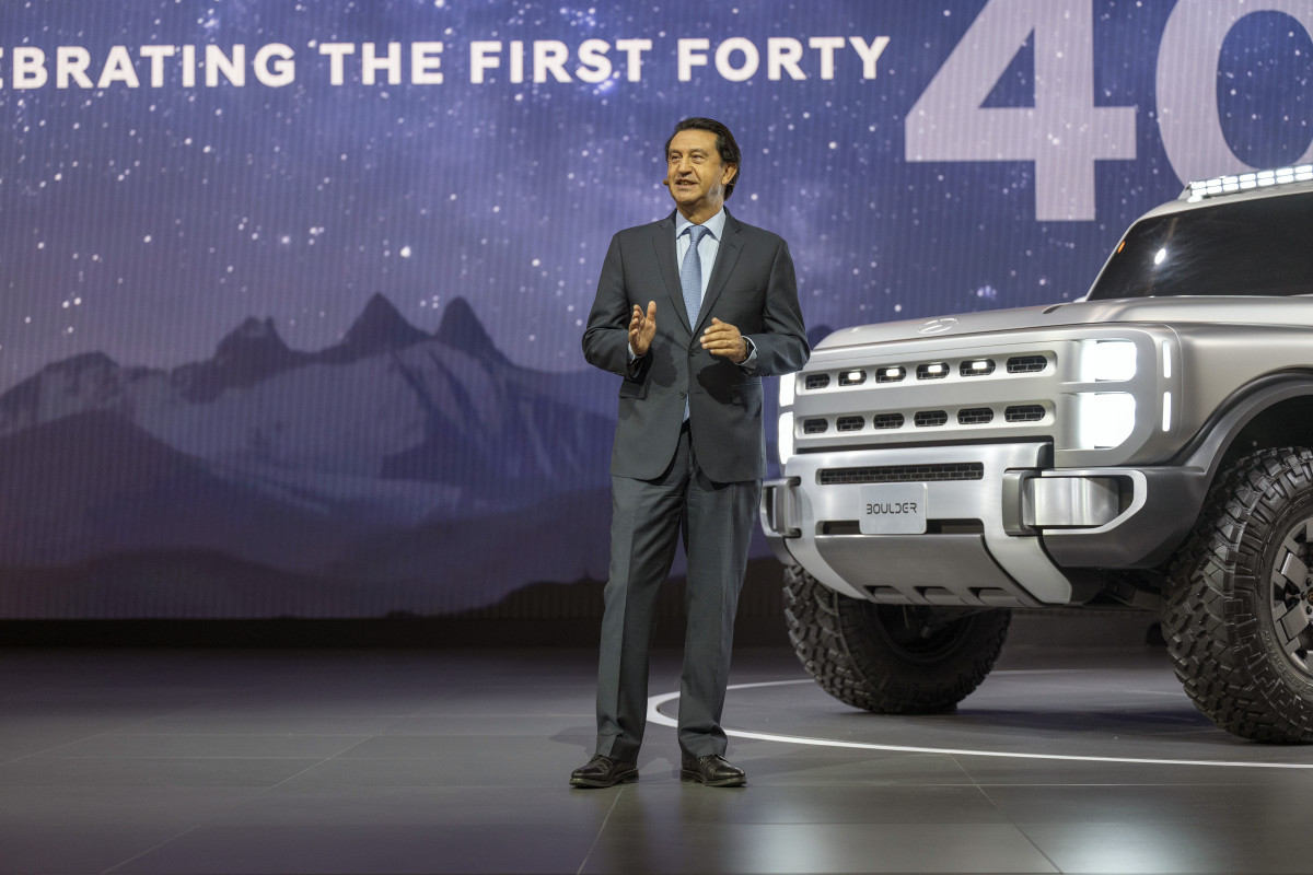 Photo=Hyundai MotorJosé Muñoz, Hyundai Motor CEO, speaking at Hyundai Motor’s press conference at the 2026 New York International Auto Show