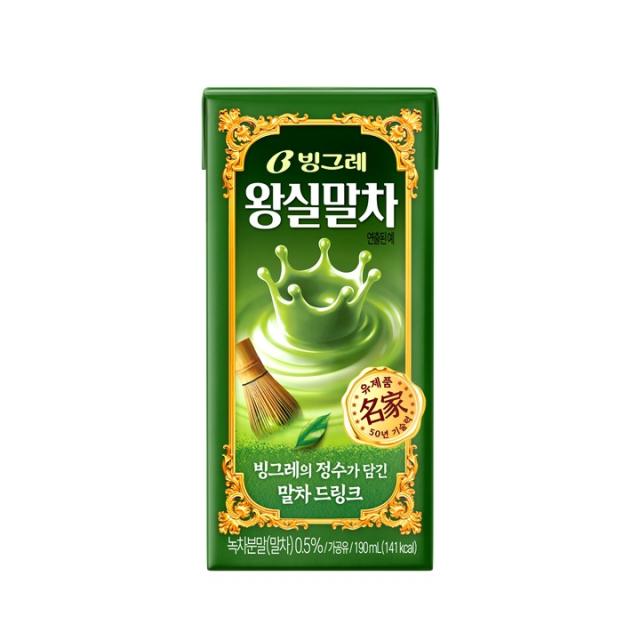 &nbsp;   Binggrae \'Royal Matcha\' [Photo: Binggrae]