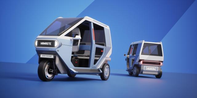 3륜 EV 콘셉트 모델 이미지
