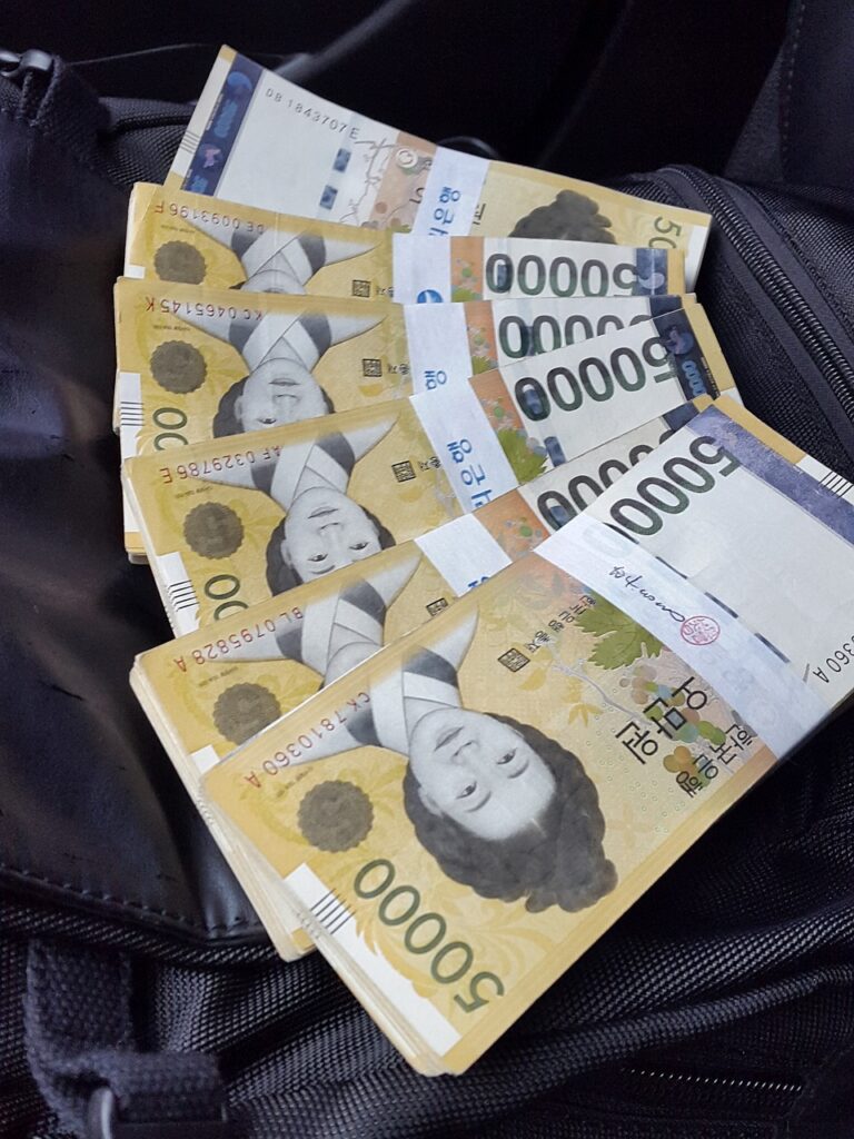 지폐 5만원권