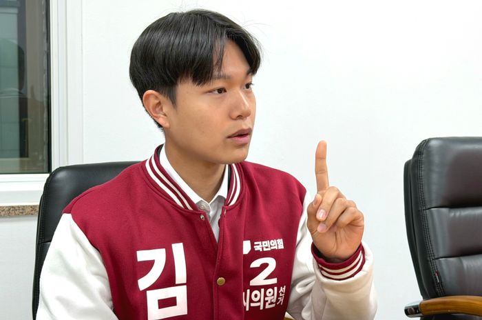 김주현 국민의힘 성남시의원 예비후보가 22일 서울 여의도 국민의힘 중앙당사에서 데일리안과 인터뷰를 하고 있다. ⓒ데일리안 김수현 기자