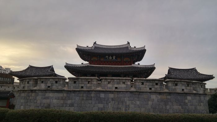 호남제일문이라고도 불리는 전주성의 풍남문 (필자 촬영)