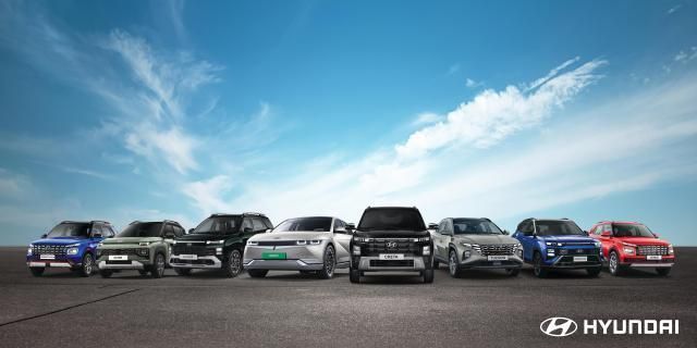 현대자동차 인도 SUV 라인업.ⓒ현대차