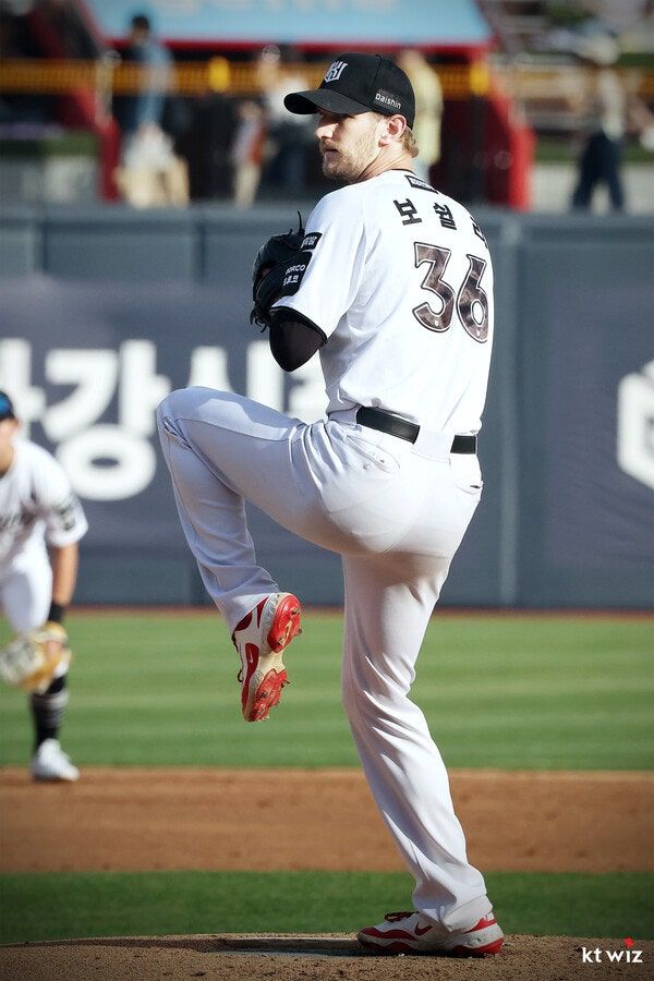 kt 보쉴리. ⓒ kt위즈