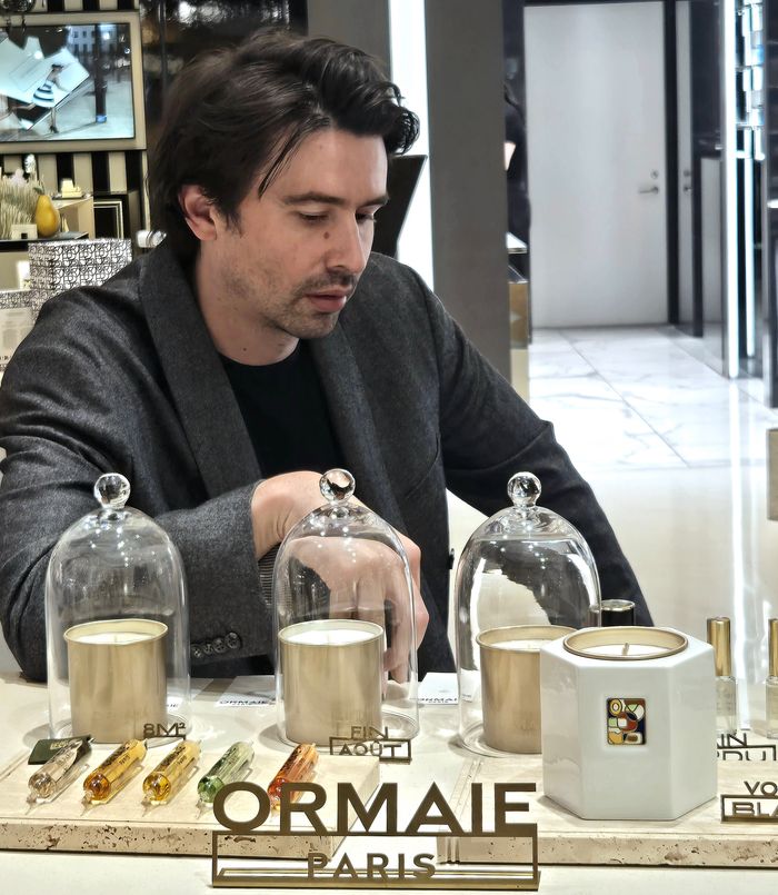 밥티스트 부이그 오르메 대표는 지난 27일 서울 잠실 롯데월드타워 오르메 매장에서 데일리안과 인터뷰를 진행했다. ⓒ오르메