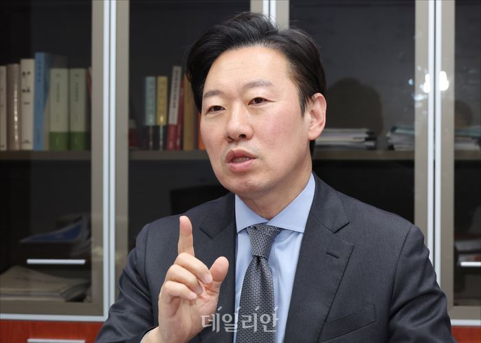 국민의힘 서울시장 후보 경선에 나선 박수민 국민의힘 의원이 9일 오후 서울 여의도 국회 의원회관에서 데일리안과 인터뷰를 하고 있다. ⓒ데일리안 홍금표 기자