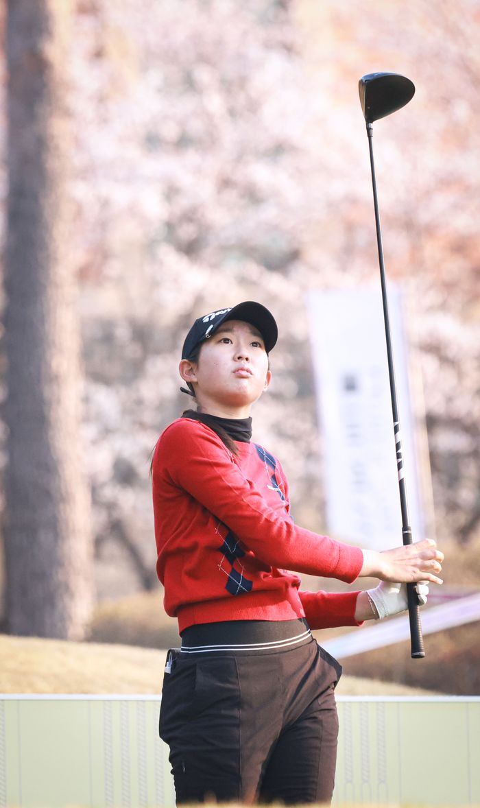 아마추어 김서아. ⓒ 데일리안 방규현 기자
