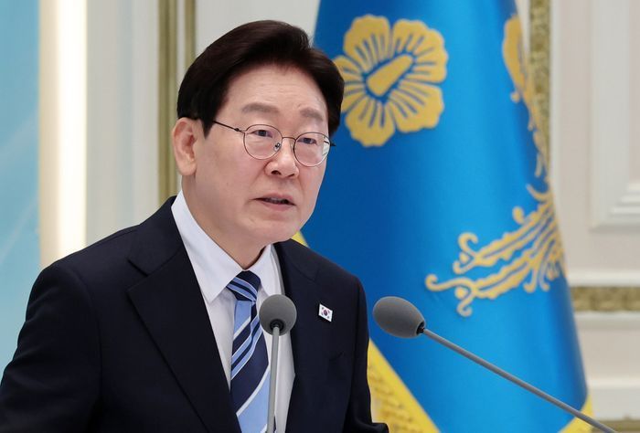 이재명 대통령이 17일 청와대에서 열린 공공기관 및 유관기관 업무보고에서 발언하고 있다. (청와대통신사진기자단) ⓒ뉴시스