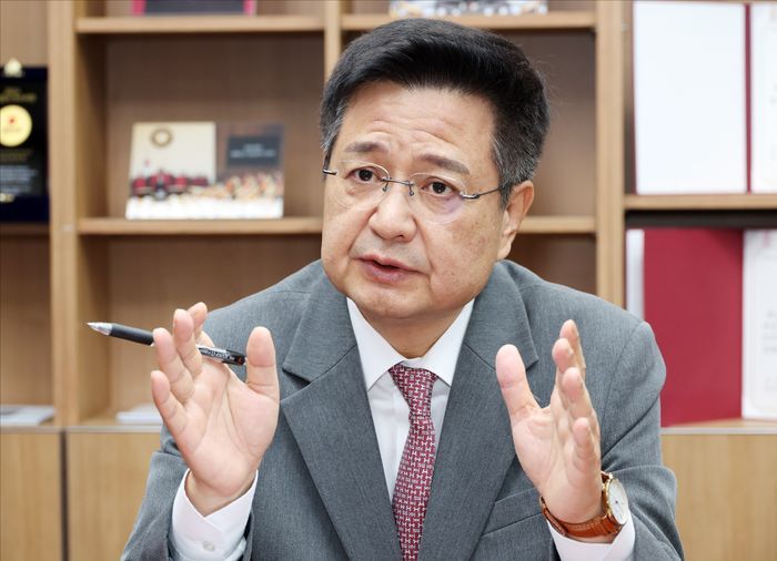 국민의힘 언론자유특별위원회 위원장인 김장겸 의원 ⓒ데일리안 홍금표 기자