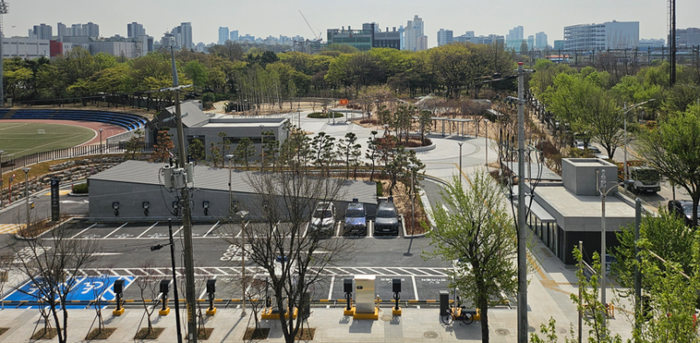 인천 남동국가산업단지 재생사업 주차장 전경 ⓒ 인천시 제공