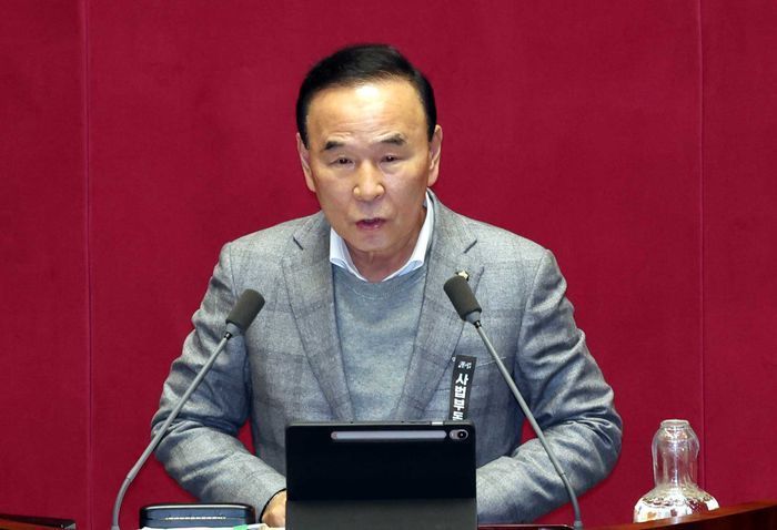 박덕흠 국민의힘 공천관리위원장 ⓒ뉴시스