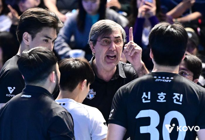 필리프 블랑 현대캐피탈 감독. ⓒ KOVO