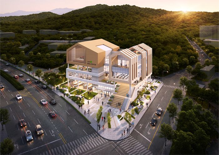 남양주 별내동에 건립 중인 ‘별내노인복지관’ 조감도 ⓒ