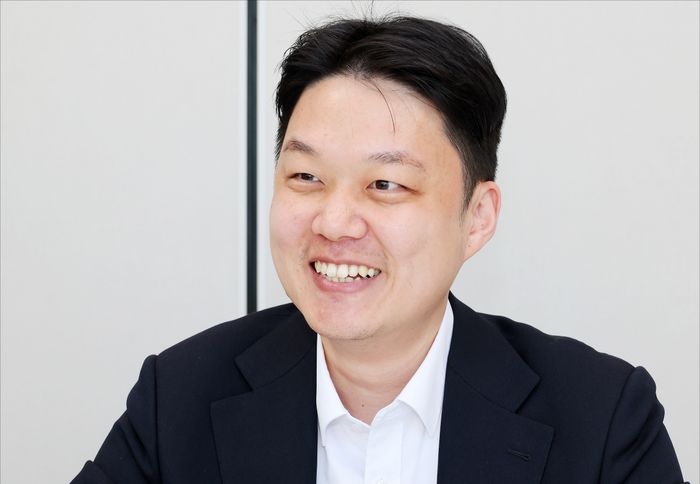 조상현 국민의힘 용산구청장 예비후보가 13일 오전 서울 용산구 데일리안 사옥에서 인터뷰를 하고 있다. ⓒ데일리안 홍금표 기자