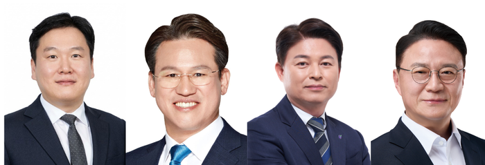 민주당 부천시장 예비후보(좌측부터) 김광민·서진웅·조용익·한병환 ⓒ중앙선거관리위원회 선거통계시스템 갈무리