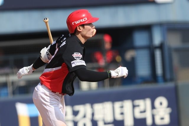 4타점을 몰아친 김호령. ⓒ KIA 타이거즈