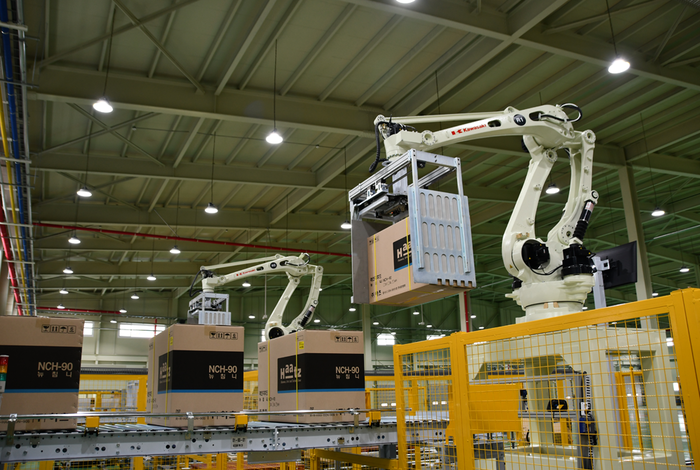 하츠 평택 2공장 자동화 공정