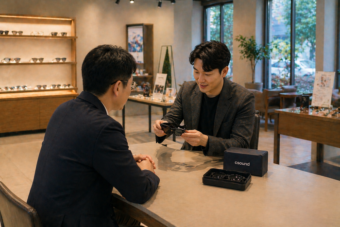 씨사운드 자막안경 대리점