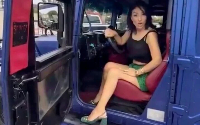 지난 2020년 암살된 가셈 솔레이마니 이란 이슬람혁명수비대(IRGC) 전 사령관의 조카딸 아프샤르. 사진=엑스 캡처