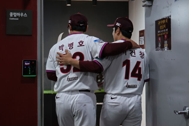 서건창과 박병호가 다시 만났다./키움 히어로즈