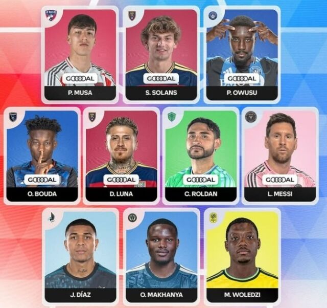 MLS 사무국이 2026시즌 MLS 8라운드 베스트11을 발표했다. /MLS