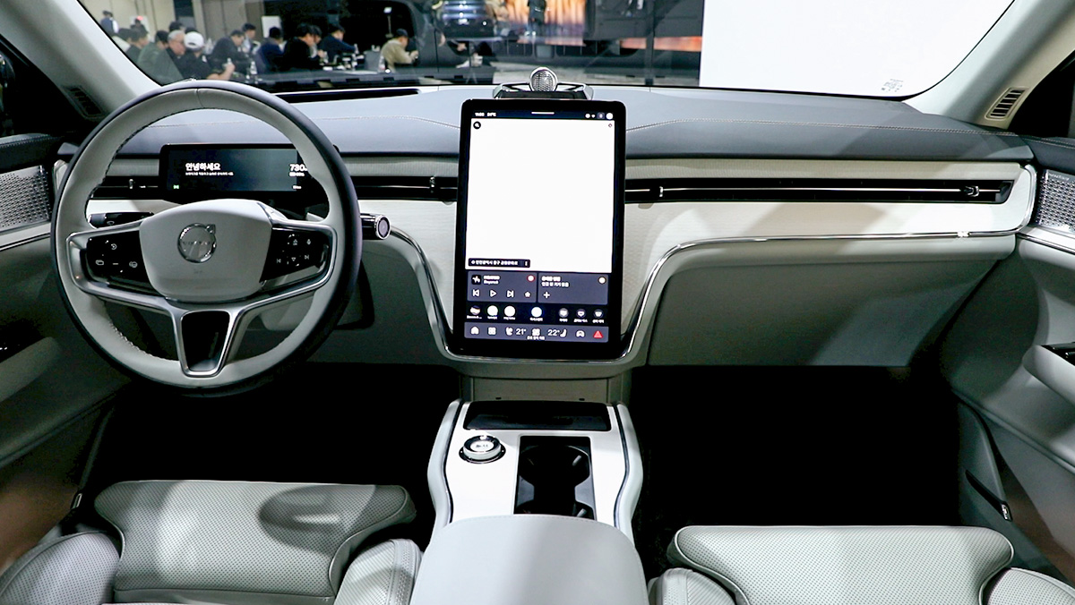 &nbsp;  Interior of the Volvo EX90. / Kwon Hyuk-jae, PD