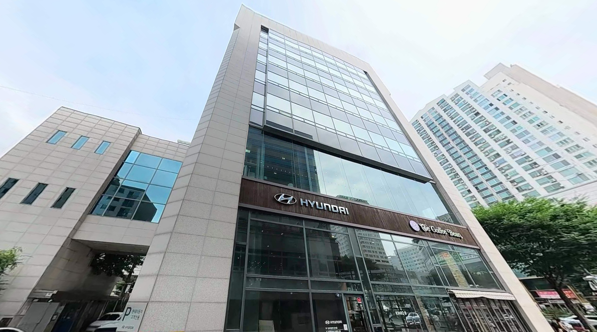 서울 강동구 성내동 현대자동차 사옥. 사진 제공=코람코자산신탁