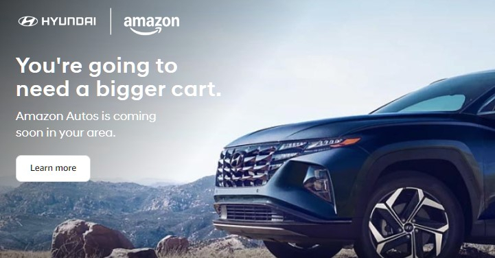 Auto Store. Amazon Amazon Autos Expands Online Car Sales Catalog with Hyundai, Chevrolet ...
