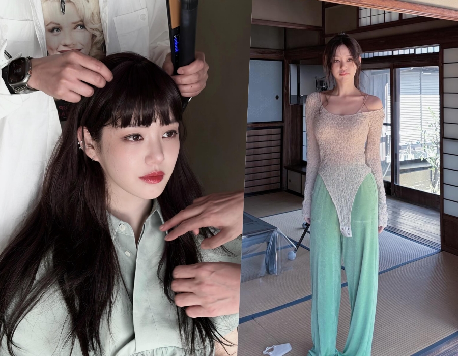 이유비가 메이크오버된 모습들을 공개했다. / 사진 : 이유비 인스타그램