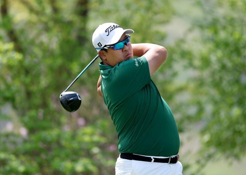 제네시스 포인트 1위에 오른 이상엽. KPGA 제공