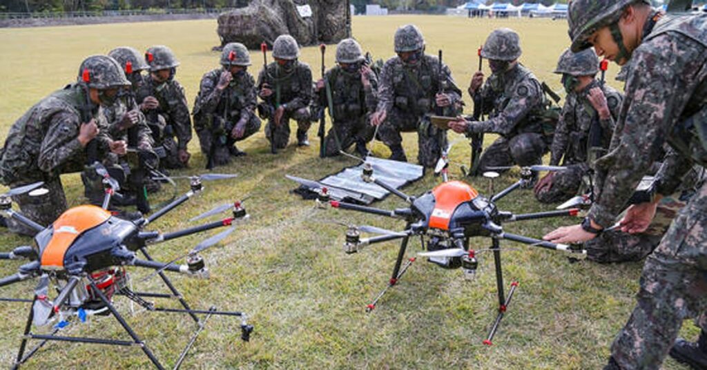&nbsp;   Defense Ministry expands drone technology / Source: Yonhap News