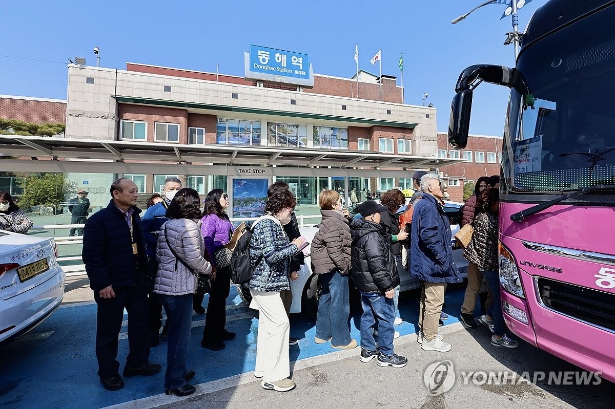 백두대간 협곡 관광열차 타고 동해시로