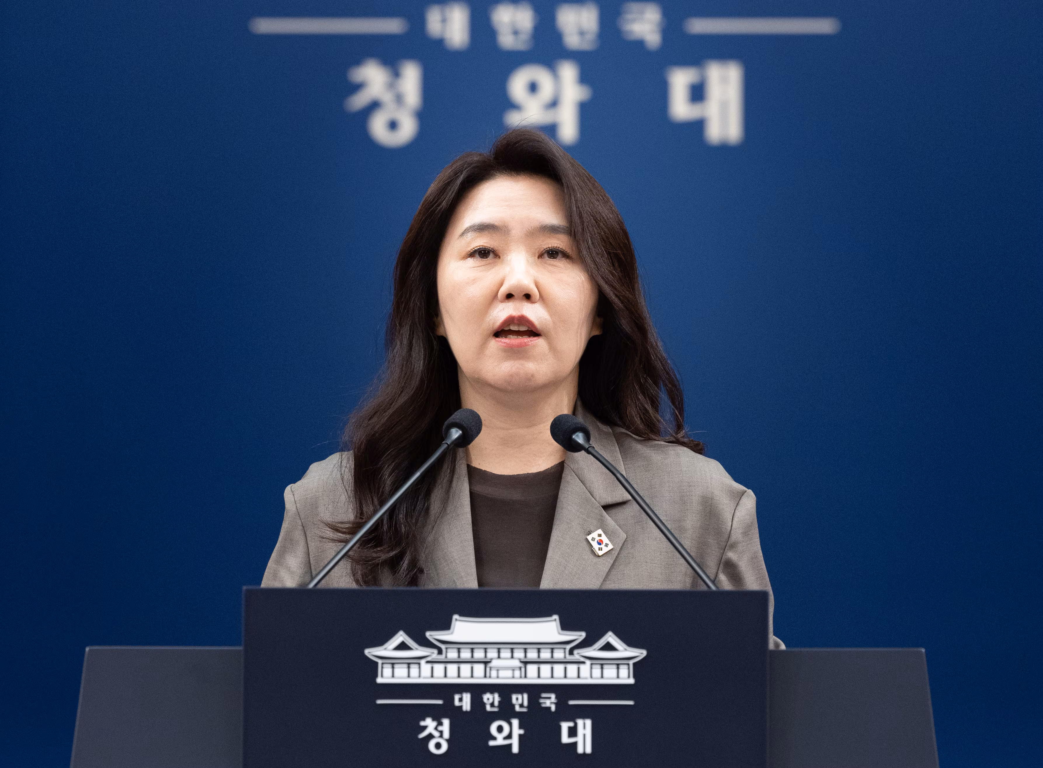 강유정 청와대 수석대변인. /뉴스1