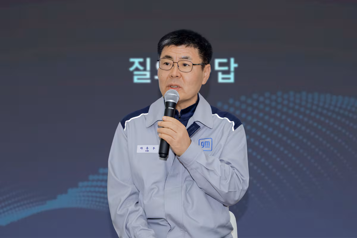 이동우 한국GM 생산부문 부사장. /한국GM 제공