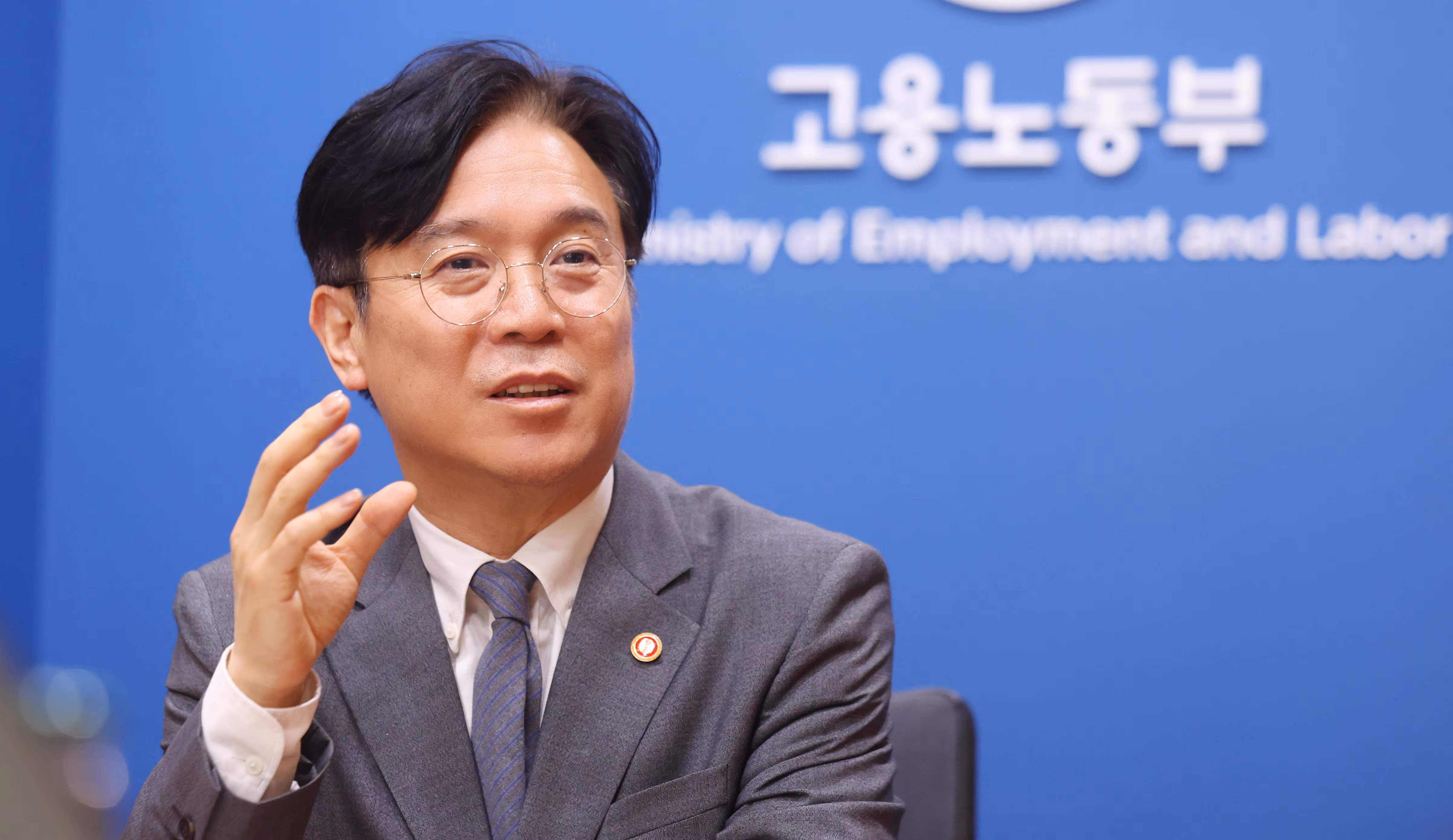 김영훈 고용노동부 장관/뉴스1