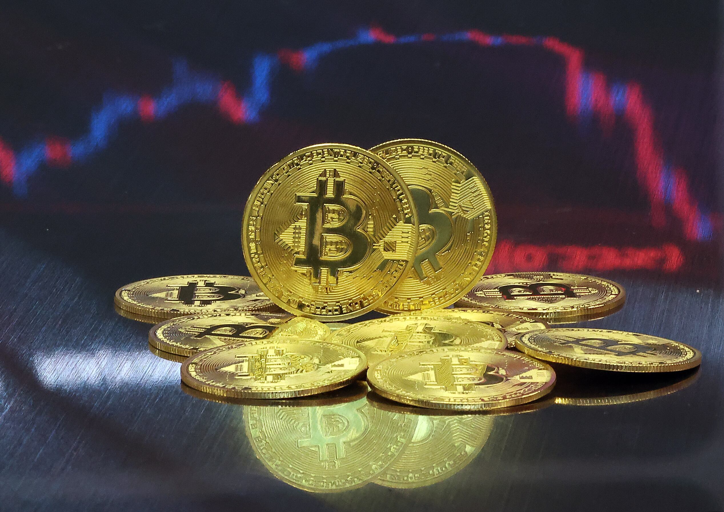 비트코인 모형. /뉴스1