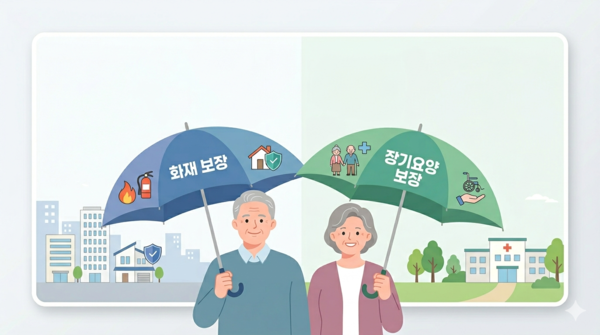 보험사들이 일상 속 사고와 노후 돌봄 수요를 겨냥한 생활밀착형 보장 상품을 잇달아 내놓고 있다 / 나노바나나2 생성 이미지