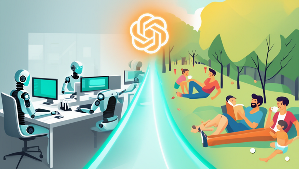 오픈AI가 제시한 정책안이 워싱턴 정책권에서 냉담한 반응을 얻고 있다.  [사진: Reve AI]