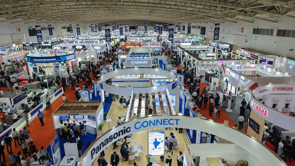 전시회 전경. 오는 9월 인도 벵갈루루 일렉트로니카·프로덕트로니카가 동시에 열린다. [사진: 메쎄뮌헨]