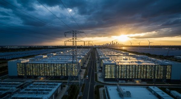 단일 부지 집중, 외부 보관 장비, GPU 담보 대출이 한 구조 안에 겹치면서 보험과 대출 심사가 함께 보수화하고 있다.. [사진: 셔터스톡]