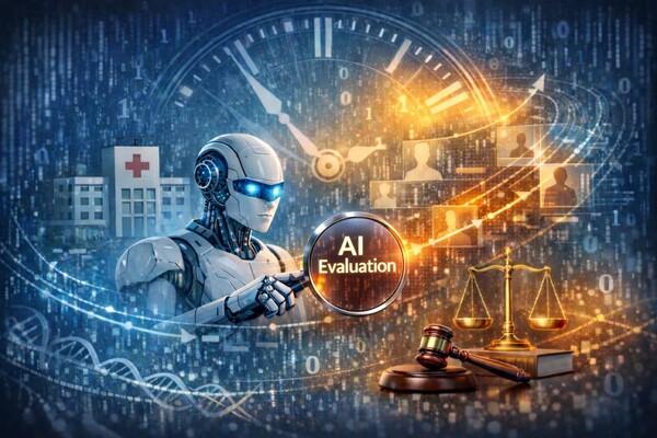미래의 AI 평가 시스템(AI 생성이미지). [사진: KAIST]
