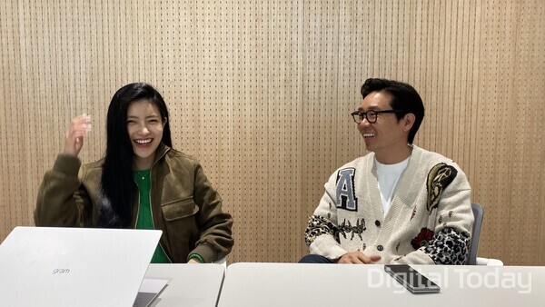 이창선 베플 대표(오), 정어진 공동대표. [사진: 디지털투데이]