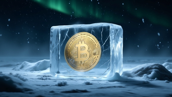 암호화폐 겨울 바람이 그칠 날이 머지 않았다는 관측이 나왔다. [사진: Reve AI]