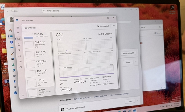 와일드캣 레이크 GPU [사진: 엑스 @Geeky_Vaidy]