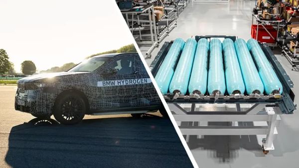 BMW가 2028년 X5 기반 iX5 라인업에 수소연료전지 모델을 추가한다. [사진: BMW]