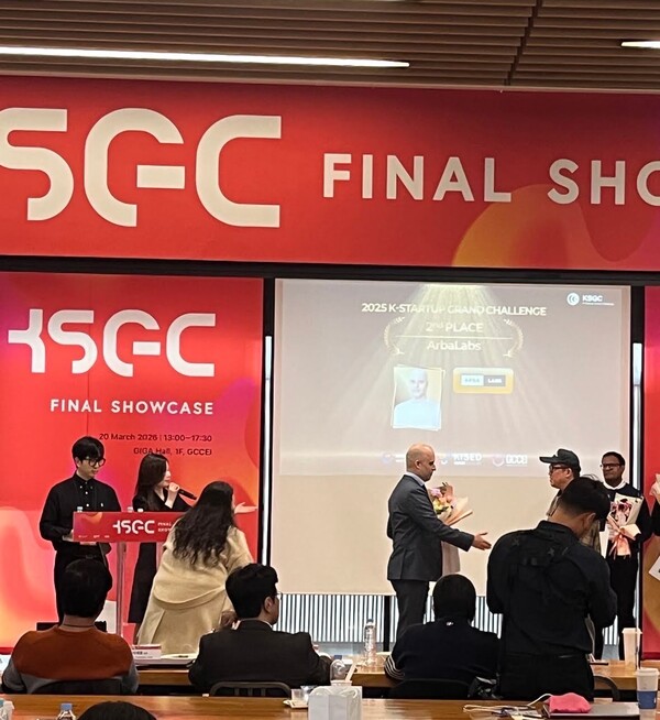 알바랩스 애슐리리브스 대표가 KSGC 파이널 쇼케이스 참가했다.