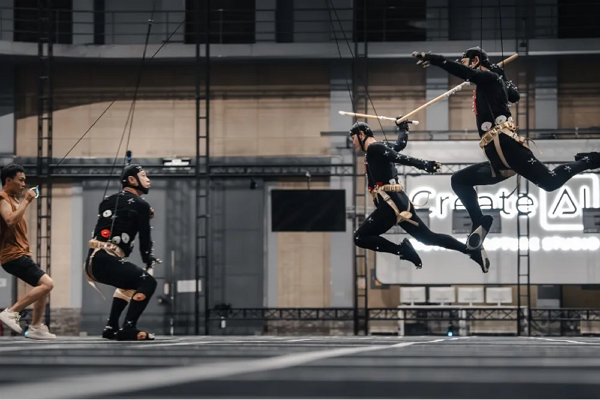 크리에이트 AI가 베이징에 모션 캡처 스튜디오를 개관했다. [사진: 크리에이트AI]