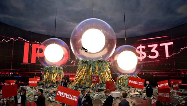 세 회사의 상장 일정이 겹치면 변수는 기업가치 자체보다 공모시장 흡수 여력에 먼저 걸린다. [사진: Reve AI]